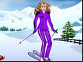 Juego Barbie Snowboard Dress