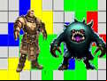 Juego Fantasy Fighter Tetris