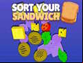 Juego Sort Your Sandwich