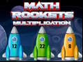 Juego Math Rockets Multiplication