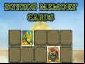 Juego Egyxos memory cards