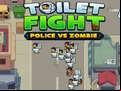 Juego Toilet fight Police vs zombie