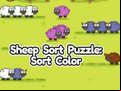 Juego Sheep Sort Puzzle: Sort Color