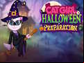 Juego Cat Girl Halloween Preparation