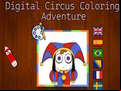 Juego Digital Circus Coloring Adventure