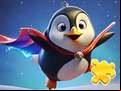 Juego Jigsaw Puzzle: Sky Flying Penguin