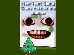 Juego New Year: Santa Claus outside the window