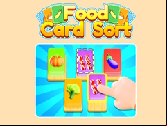 Juego Food Card Sort