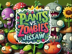 Juego Plants vs Zombies Jigsaw