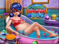 Juego Pregnant Dotted Girl Spa