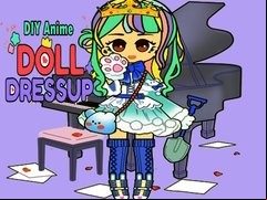 Juego DIY Anime Doll Dress Up