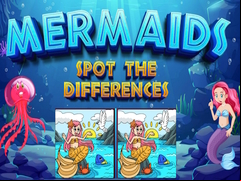 Juego Mermaids: Spot The Differences