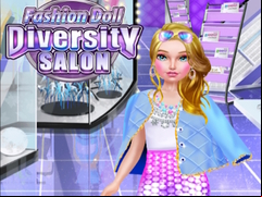 Juego Fashion Doll Diversity Salon