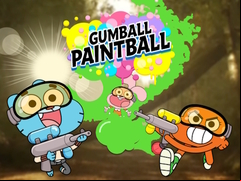 Juego Gumball Paintball
