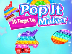 Juego Pop It 3D Fidget Toy Maker