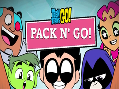 Juego Teen Titans GO! Pack n’ Go!