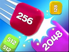 Juego Chain Cube 2048 3D Merge Game