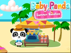 Juego Baby Panda Summer Vacation