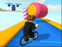 Juego Obby But You're On a Bike