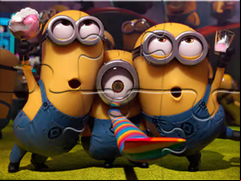 Juego Jigsaw Puzzle: Minions Party