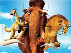 Juego Jigsaw Puzzle: Ice Age Adventures