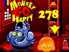 Juego Monkey Go Happy Stage 278