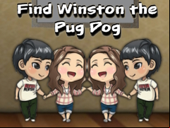 Juego Find Winston the Pug Dog