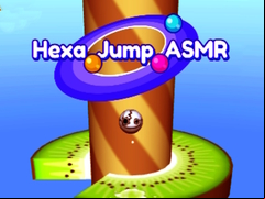 Juego Hexa Jump ASMR
