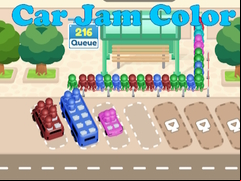 Juego Car Jam Color
