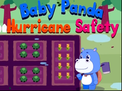 Juego Baby Panda Hurricane Safety