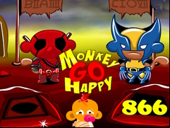 Juego Monkey Go Happy Stage 866