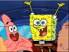 Juego Jigsaw Puzzle: SpongeBob SquarePants Sweet Family