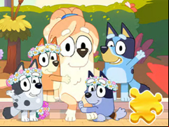 Juego Jigsaw Puzzle: Bluey Sweet Portrait