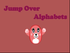 Juego Jump Over Alphabets