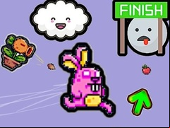 Juego Cute Rabbit's Challenging Adventure