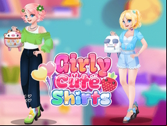 Juego Girly Cute Shirts