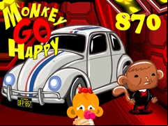 Juego Monkey Go Happy Stage 870