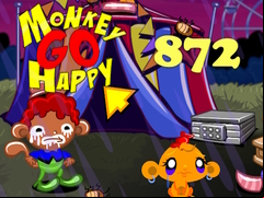 Juego Monkey Go Happy Stage 872