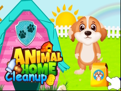 Juego Animal Home Cleanup