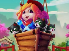 Juego Save The Cats Bubble Shooter