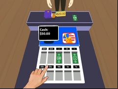 Juego Cashier Game