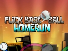 Juego Flick Baseball Super Homerun