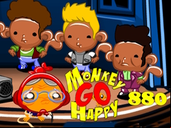 Juego Monkey Go Happy Stage 880 New Monkeys On Block Theme