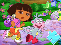 Juego Jigsaw Puzzle: Dora The Explorer