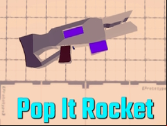 Juego Pop It Rocket