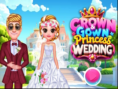 Juego Crown & Gown Princess Wedding