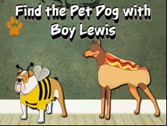 Juego Find the Pet Dog with Boy Lewis