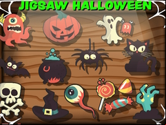 Juego Jigsaw Halloween