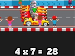 Juego Math Race Four Arithmetic