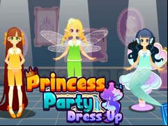 Juego Princess Party Dress Up 